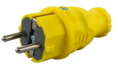 Вилка кабельная 16A/250V PCE