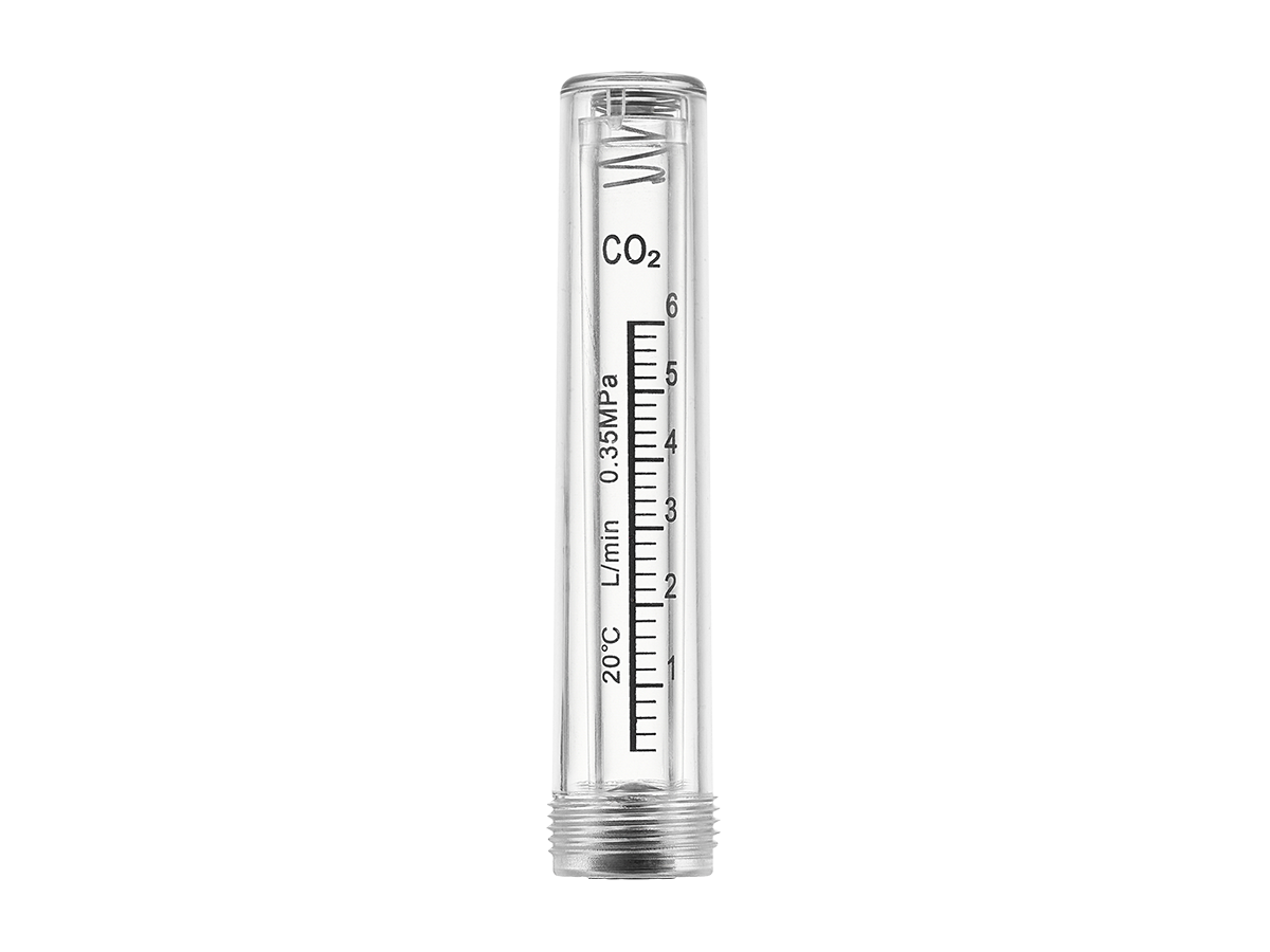 Ротаметр—колба для смесителя Ar/CO2—2Р (CO2 0-6л/мин)