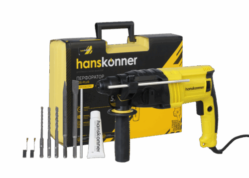 Перфоратор SDS Plus Hanskonner HRH0822RE